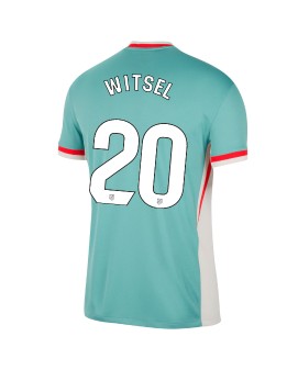 Billige Atletico Madrid Axel Witsel #20 Bortedrakt 2024-25 Kortermet